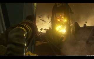 50 Jahre nach den ersten Auseinandersetzungen auf dem Mars schlüpft der Spieler in die Rolle eines Widerstandskämpfers der wiedervereinigten Red Faction Bewegung. Die Red Faction befindet sich im Freiheitskampf mit der Earth Defense Force (EDF), welche sich vom einstigen Befreier zum Unterdrücker gewandelt hat. Auf einer frei begehbaren Marsoberfläche nutzt der Spieler die physikalisch korrekt zerstörbare Umgebung, um seine Feinde in actiongeladenen Guerrilla-Gefechten zu bezwingen.