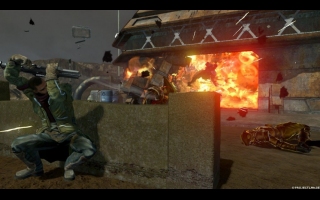 Die Demoversion zu Red Faction: Guerilla ist ab sofort auf dem deutschen Xbox Live Marktplatz erhältlich. Ihr erlebt hier in der Rolle des Freiheitskämpfers Alec Mason eine actiongeladene Einzelspieler-Mission. Die Demo zeigt das Ausmaß an Zerstörung, das mit der GeoMod 2.0 Zerstörungs-Engine erreicht werden kann. Pünktlich zum Start der Demo ist nun auch die offizielle Website zur Demo online: unter www.rfg-demo.de gibt es neben Videos und Screenshots den direkten Link zum Xbox Live Marktplatz - so könnt ihr sofort den Download auf die eigene Konsole starten. Red Faction: Guerrilla erscheint am 5. Juni 2009 für Playstation 3 und Xbox 360. Die Veröffentlichung der PC-Version folgt im Sommer. Quelle: