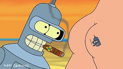 Benders Roboter Pin-up Kalender 2009 (Part 3)