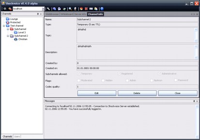 Shockvoice Client