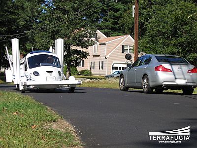 Achtung: Fliegendes Auto in Boston gesichtet