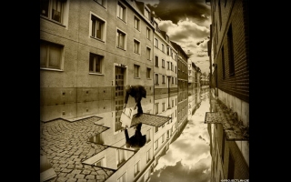 Surreale, digitale Kunstwerke (Alexey Andreev).