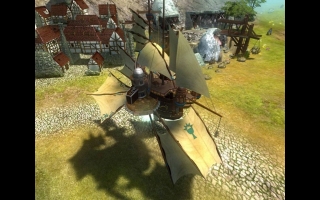 Windchaser kombiniert in einem innovativen Genre-Mix 3-D-Echtzeit-Taktik mit einer tiefgreifenden storybasierten Kampagne, vielen Fantasy-Rollenspielelementen und einer Prise Strategie in Form der namensgebenden Windchaser, die als mobiles, ausbaubares Hauptquartier dient.