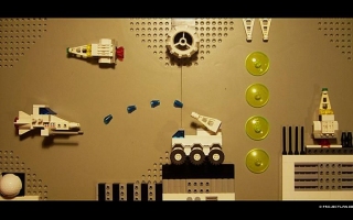 Toller Shoot-Em-Up aus Legosteinen.