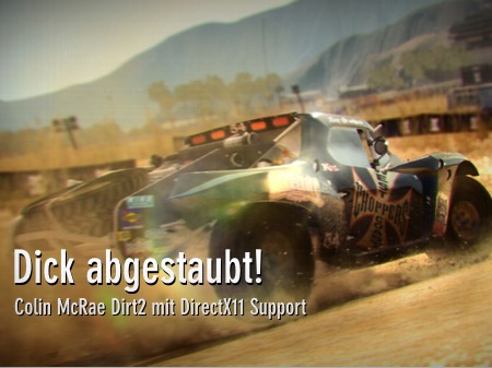 Garantiert kein Staubfänger: Dirt2 mit DirectX11 Support