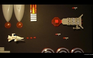 Toller Shoot-Em-Up aus Legosteinen.