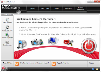 Brandheiß: Nero 10 Multimedia Suite zum Download erschienen