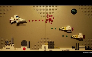 Toller Shoot-Em-Up aus Legosteinen.