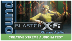Creative Sound Blaster X-Fi Xtreme Audio im Test