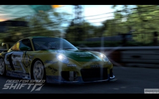 Schaltet in den höchsten Gang! Entwickelt, um echte Rennfahrer-Erfahrung zu vermitteln, die den zeitgenössischen Motorsport wiederspiegelt wurde Need for Speed: Shift von Rennfahrern für Rennfahrern gemacht. Need for Speed: Shift liefert eine authentische und intensive Fahrerfahrung, entwickelt von den Slightly Mad Studios in Zusammenarbeit mit dem ausführenden Produzenten Michael Mann von Black Box und dem Senior Vizepräsidenten Patrick Soderlund von EA Games Europa. Bei den Slightly Mad Studios arbeiten Entwickler und Designer, die auch schon bei GT Legends und GTR 2 mit von der Partie waren. Need for Speed spiegelt das echte Gefühl von Rennen in High-End, leistungsstarken Wagen wie niemals zuvor wieder. Spieler werden direkt in das Herz der Action gesogen, mit unglaublichen und aufregenden Features wie eine erstaunlich realistische First-Person Cockpit Kamera und einer völlig neuen Crash Mechanik, so dass ein unvergleichliches Erlebnis an Geschwindigkeit und Durchleben beim Fahren eines Wagens am Rande des machbaren vermittelt wird. Soderlund ist natürlich auch Mitglied eines Rennteams, dass kürzlich in der 4. Auflage der Toyo Tires 24H Dubai 2009 mitgefahren ist, dem ersten großen Rennevent diesen Jahres. Sein Team belegte Platz 5 in dem wirklich herausfordernden Rennen. Soderlund und das Shift Entwickler Team haben es sich zur Aufgabe gemacht, Spielern auf der ganzen Welt diese Rennerfahrungen zu vermitteln. Need for Speed: Shift wird für die Playstation 3, Xbox 360, PSP und den PC im Herbst 2009 veröffentlicht.