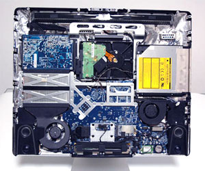 Neuer iMac auseinander genommen