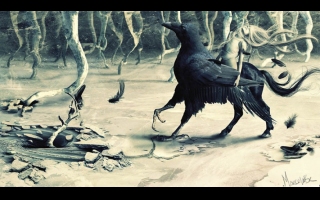 Surreale, digitale Kunstwerke (Alexey Andreev).