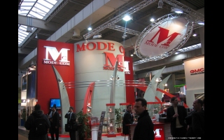 Der ModeCom Standt auf der Cebit