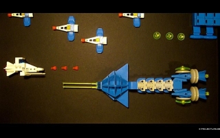 Toller Shoot-Em-Up aus Legosteinen.