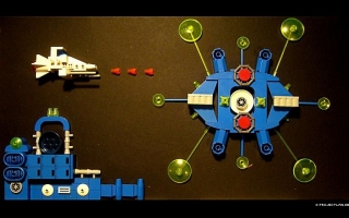 Toller Shoot-Em-Up aus Legosteinen.