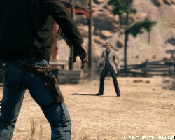 Call of Juarez: Bound in Blood nimmt den Spieler mit auf eine Reise durch das vom Bürgerkrieg verwüstete Georgia, bis hin zu den aztekischen Ruinen von Mexico. Der Titel ist ein epischer Western mit allen Zutaten, die dieses Genre für die Spieler so interessant macht - Banditen, Duelle, Schätze, Frauen und vieles mehr. Noch nie war der Westen so wild wie hier: Der Spieler schlüpft in die Rolle der beiden McCall-Brüder, die sich in ein aufregendes Abenteuer voller Gesetzlosigkeit und Habgier stürzen, das mitten in der legendären Ära der amerikanischen Geschichte spielt.
