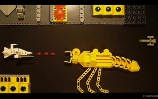 Toller Shoot-Em-Up aus Legosteinen.