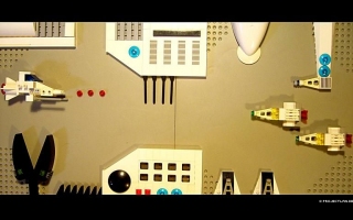 Toller Shoot-Em-Up aus Legosteinen.