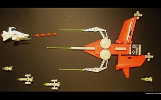 Toller Shoot-Em-Up aus Legosteinen.