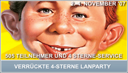 Verrückte 4-Sterne Lanparty