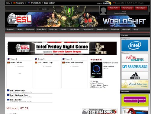 ESL: WorldShift wird zum eSports-Titel