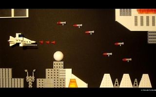 Toller Shoot-Em-Up aus Legosteinen.