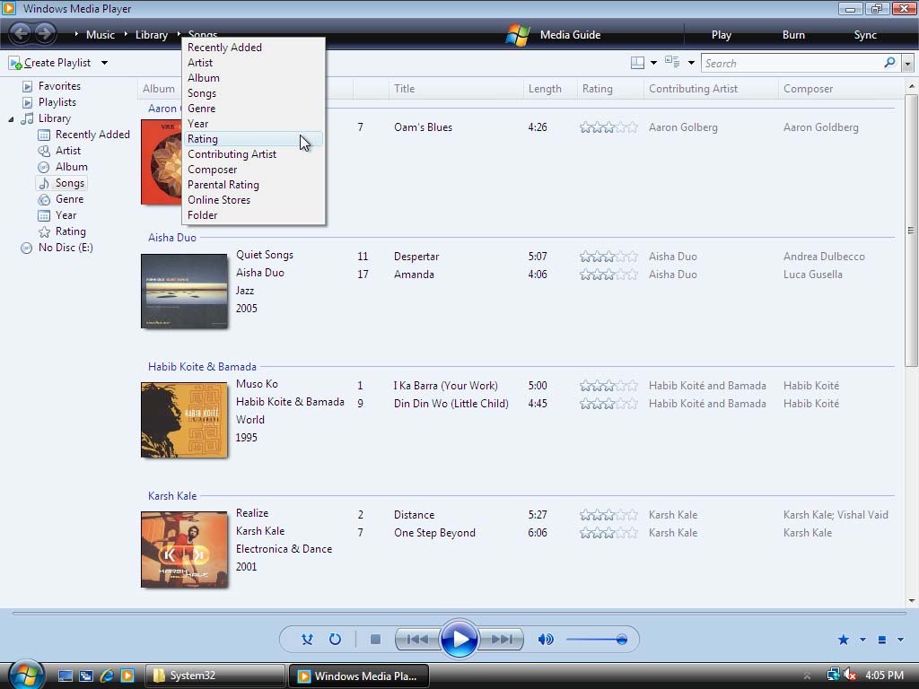 Windows 7 Screenshots Teil 2