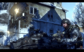 Pünktlich zum ersten Trailer veröffentlichte DICE neue Screenshots zu Battlefield: Bad Company.