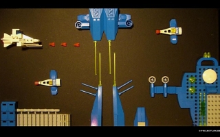 Toller Shoot-Em-Up aus Legosteinen.
