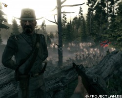 Call of Juarez: Bound in Blood nimmt den Spieler mit auf eine Reise durch das vom Bürgerkrieg verwüstete Georgia, bis hin zu den aztekischen Ruinen von Mexico. Der Titel ist ein epischer Western mit allen Zutaten, die dieses Genre für die Spieler so interessant macht - Banditen, Duelle, Schätze, Frauen und vieles mehr. Noch nie war der Westen so wild wie hier: Der Spieler schlüpft in die Rolle der beiden McCall-Brüder, die sich in ein aufregendes Abenteuer voller Gesetzlosigkeit und Habgier stürzen, das mitten in der legendären Ära der amerikanischen Geschichte spielt.
