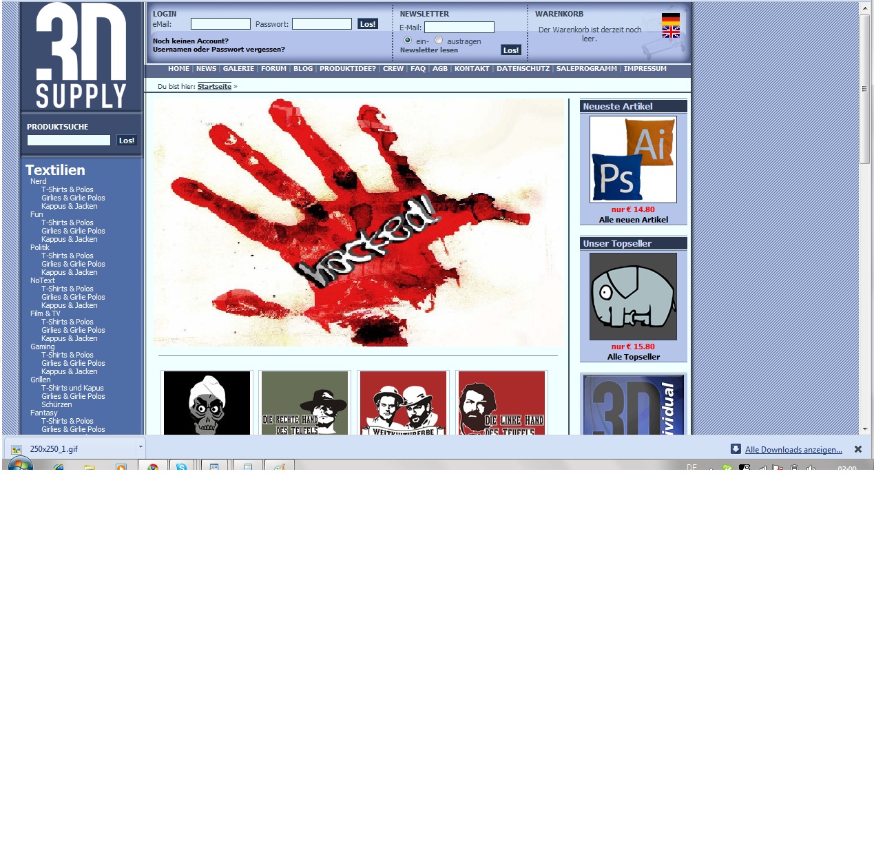 Gamershop 3DSupply gehackt - Angriff vom 26C3?
