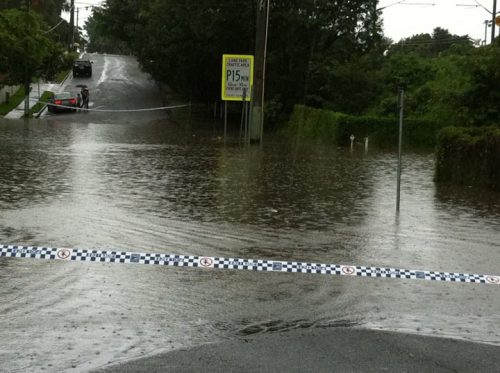 Live aus Brisbane - Nachmittagsflut hat Southbank und West End geflutet - Update #5
