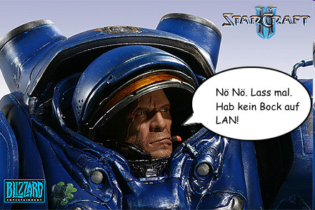 Starcraft 2 - Nix mit Lanparty