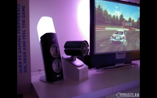 Hier findet ihr Bilder zu den ausgestellten Audio-Produkten der Internationalen Funkausstellung in Berlin. Darunter sind namhafte Hersteller wie Creative Labs, Harman-Kardon, JBL, Terratec und Logitech.