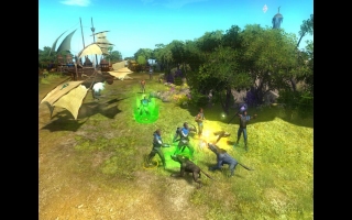 Windchaser kombiniert in einem innovativen Genre-Mix 3-D-Echtzeit-Taktik mit einer tiefgreifenden storybasierten Kampagne, vielen Fantasy-Rollenspielelementen und einer Prise Strategie in Form der namensgebenden Windchaser, die als mobiles, ausbaubares Hauptquartier dient.