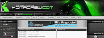 Komacrew Website