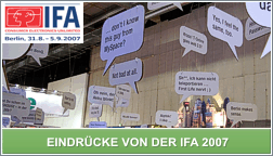 Eindrücke von der IFA 2007
