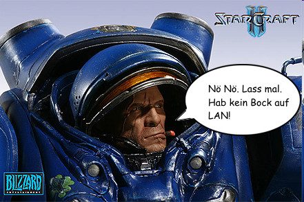 Starcraft 2 - Nix mit Lanparty