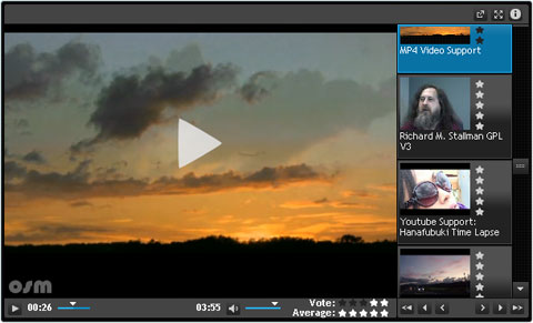OSM Player - jQuery Videoplayer bringt HTML5 Unterstützung