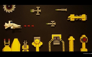 Toller Shoot-Em-Up aus Legosteinen.