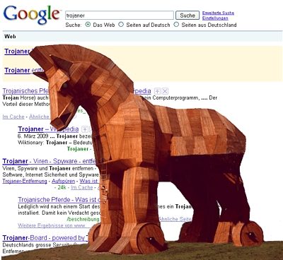 Trojaner steuert Google-Suchergebnisse